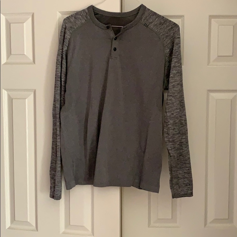 Lululemon Metal Vent Tech Henley Long Sleeve